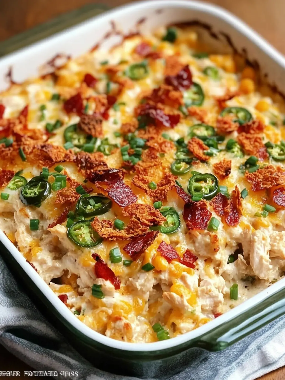 Irresistible Jalapeno Popper Chicken Casserole Delight 2 Jalapeno Popper Chicken Casserole