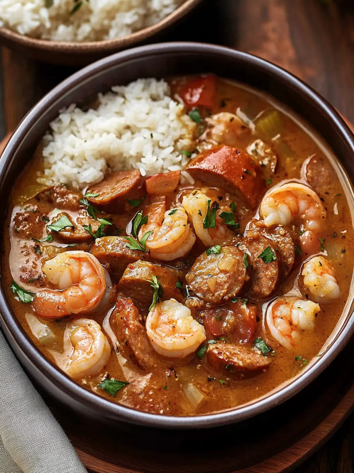 Sausage and Shrimp Gumbo: A Comforting Taste of Home 2 Sausage and Shrimp Gumbo
