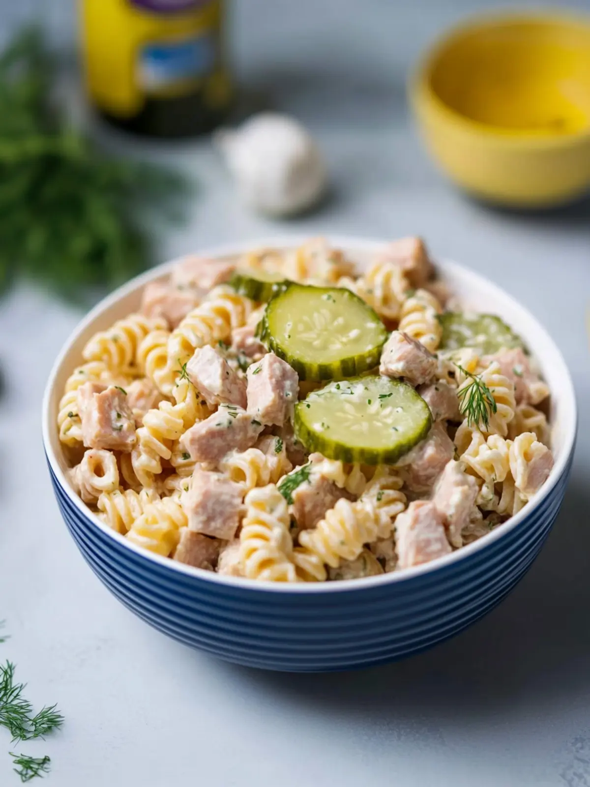 Zesty Dill Pickle Tuna Pasta Salad You’ll Crave Every Day 3 Dill Pickle Tuna Pasta Salad