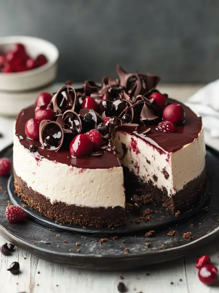 Black Forest Cheesecake