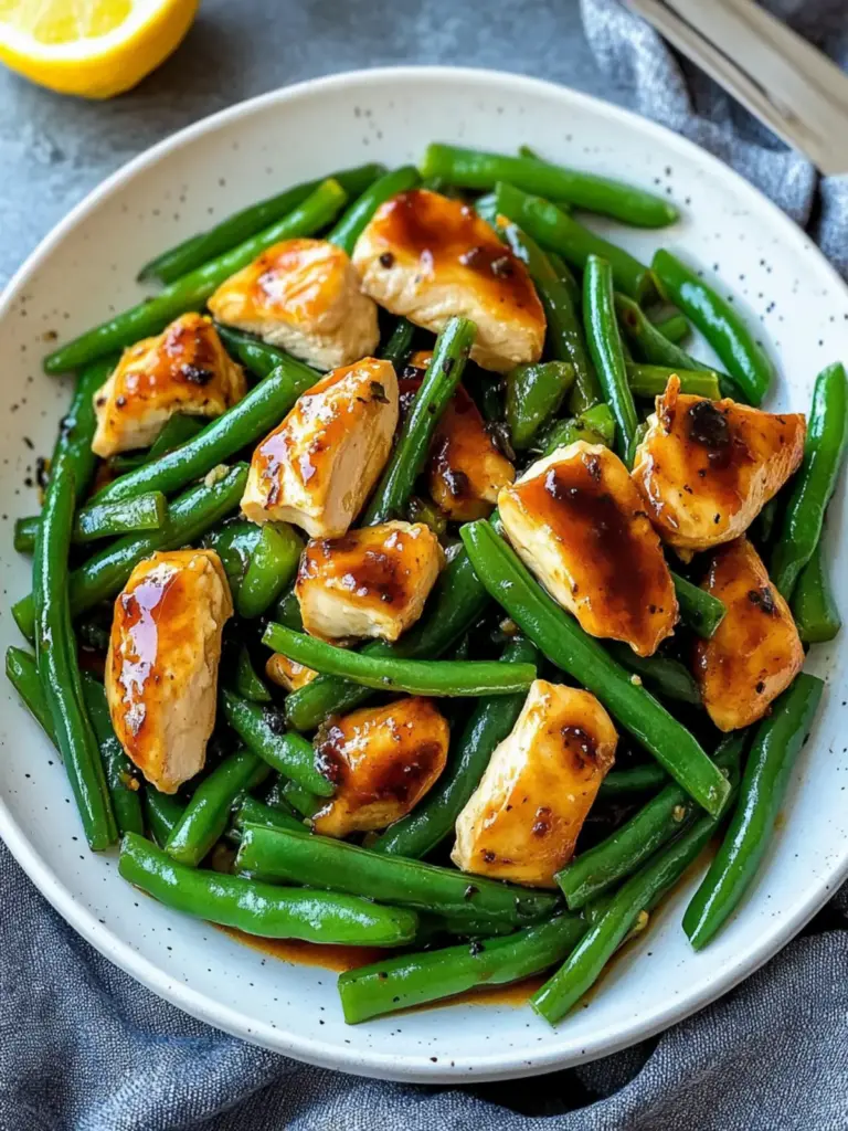 Chicken and Green Beans