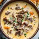 Creamy Philly Cheesesteak Soup That's Comfort in a Bowl 10 Creamy Philly Cheesesteak Soup