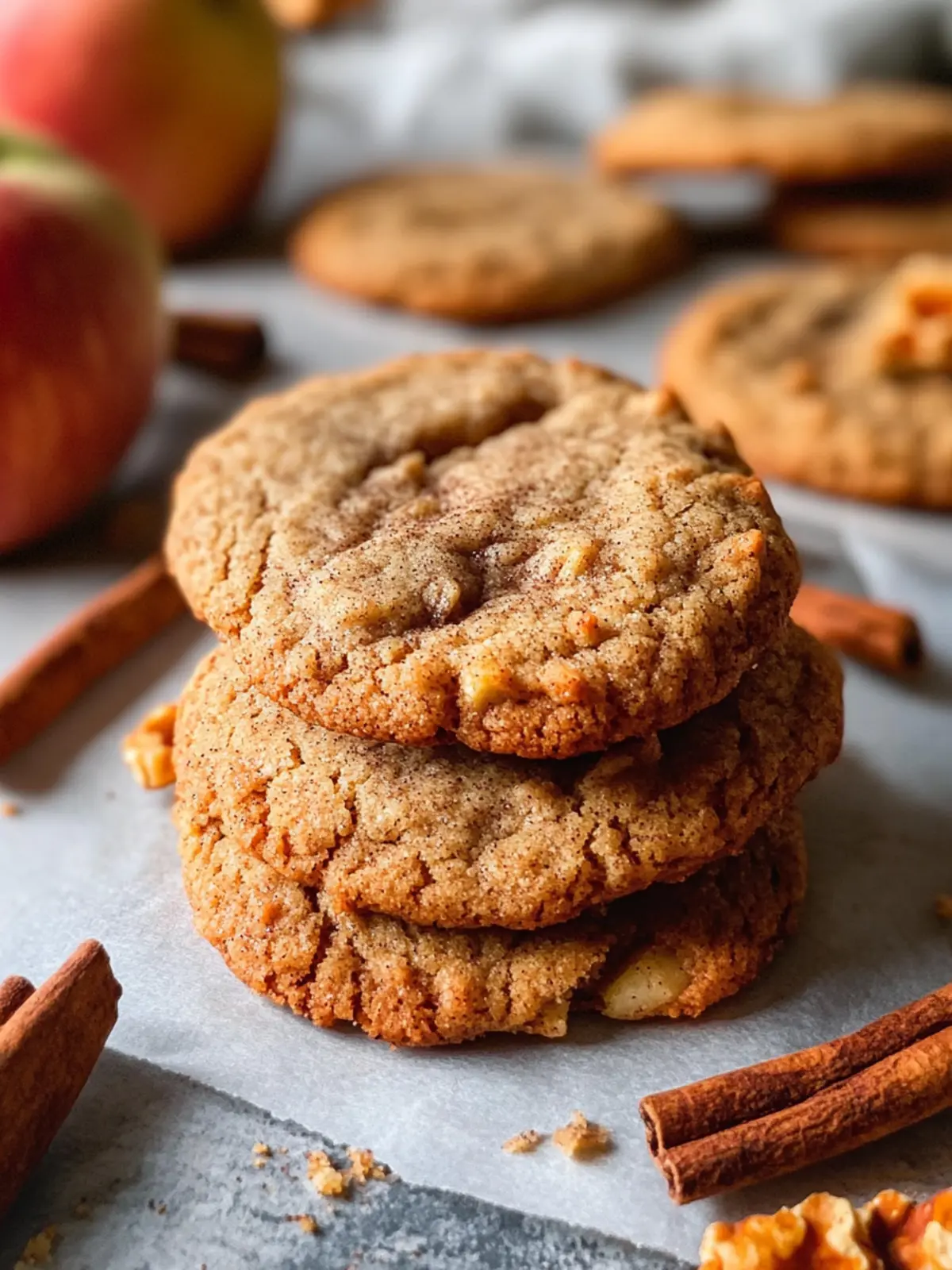Paleo Cinnamon Apple Cookies You’ll Crave Again and Again 3 Paleo Cinnamon Apple Cookies