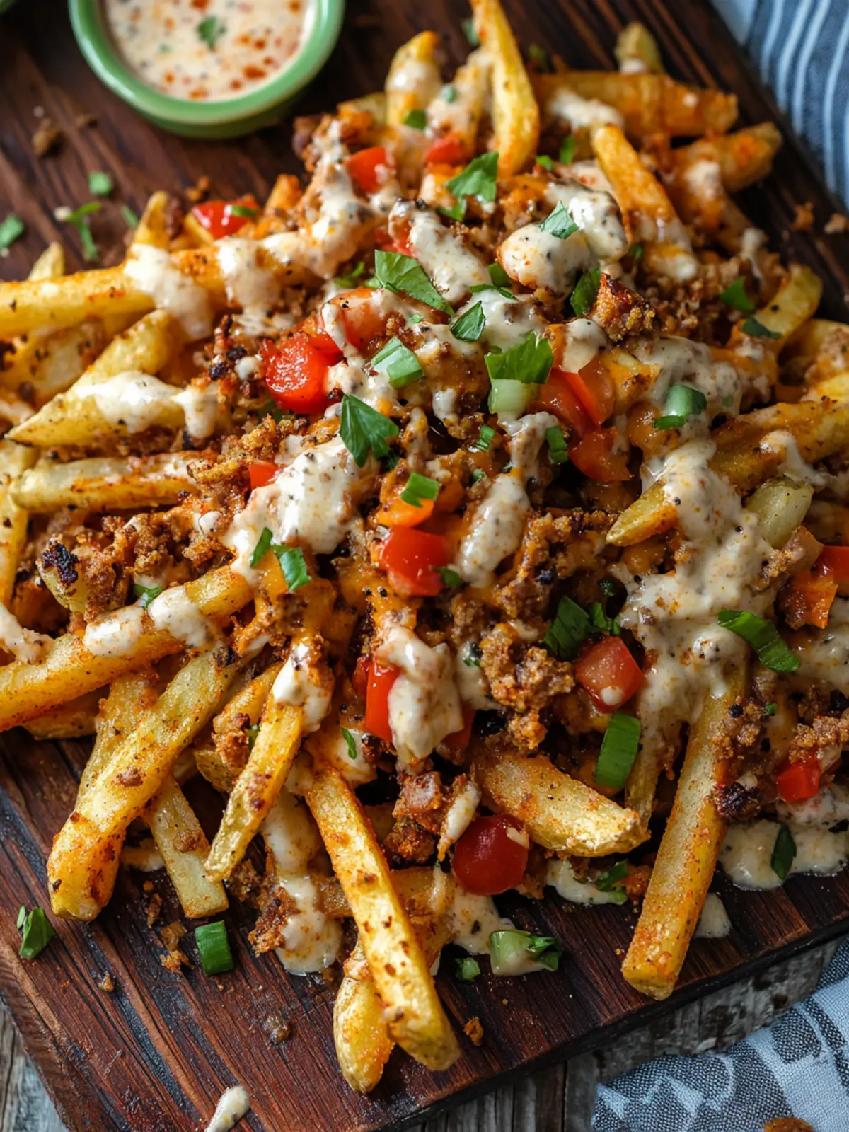 Cajun Dirty Loaded Fries: Ultimate Comfort Food Delight 4 Cajun Dirty Loaded Fries
