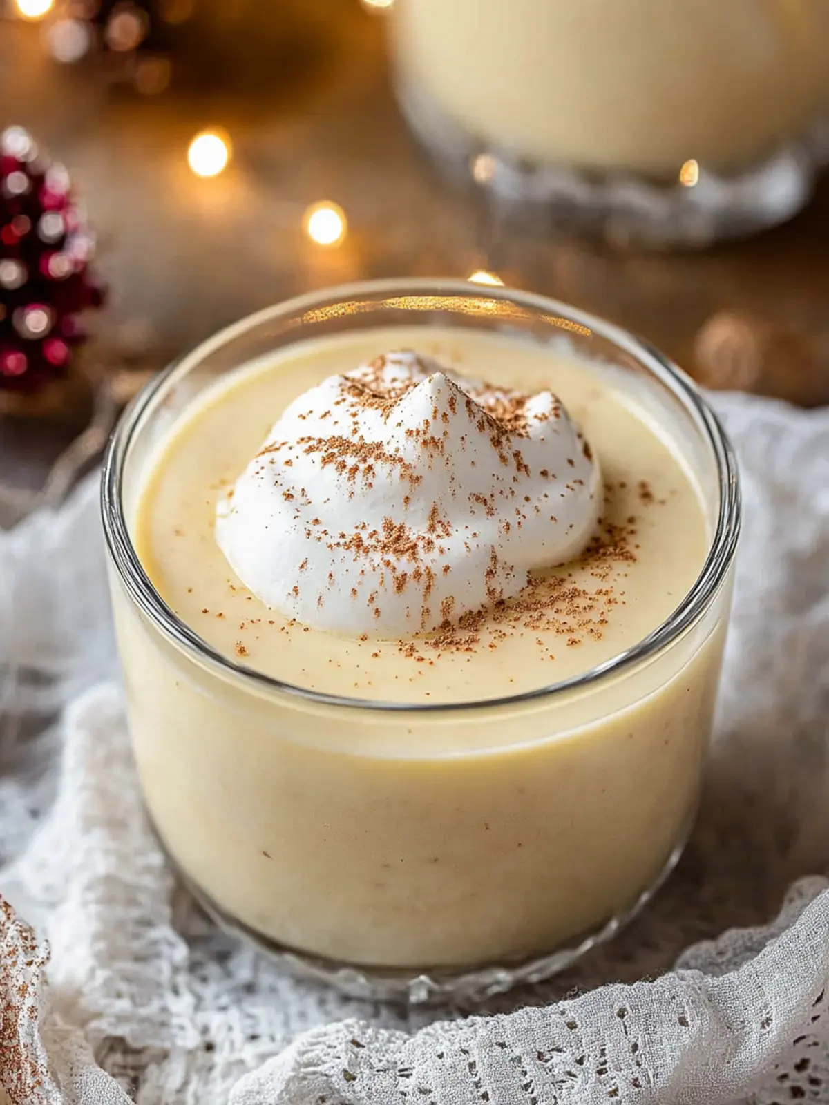 Deliciously Creamy Homemade Eggnog Pudding for the Holidays 4 Homemade Eggnog Pudding