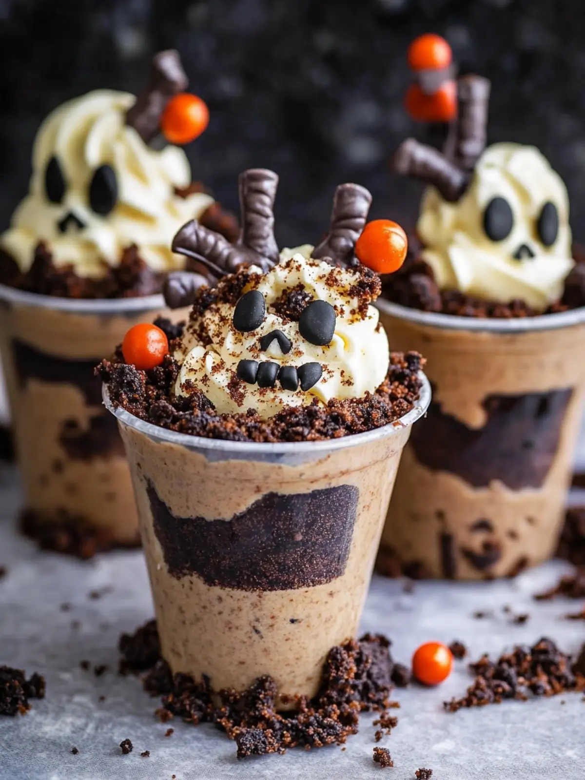 Mummy’s Tomb Dirt Cups: A Spooky Sweet Treat for All Ages 2 Mummy’s Tomb Dirt Cups