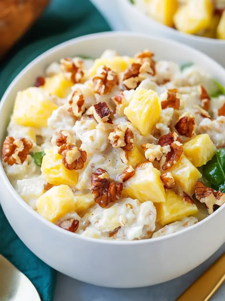Pineapple Walnut Salad