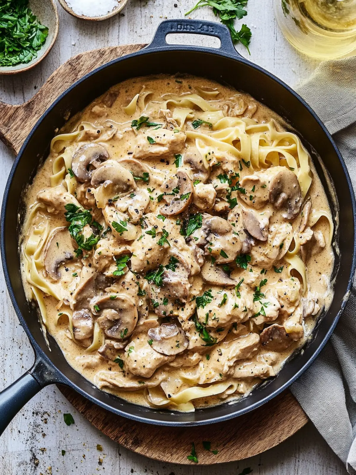 Comforting Chicken Stroganoff: A Cozy Dinner Delight 2 Chicken Stroganoff