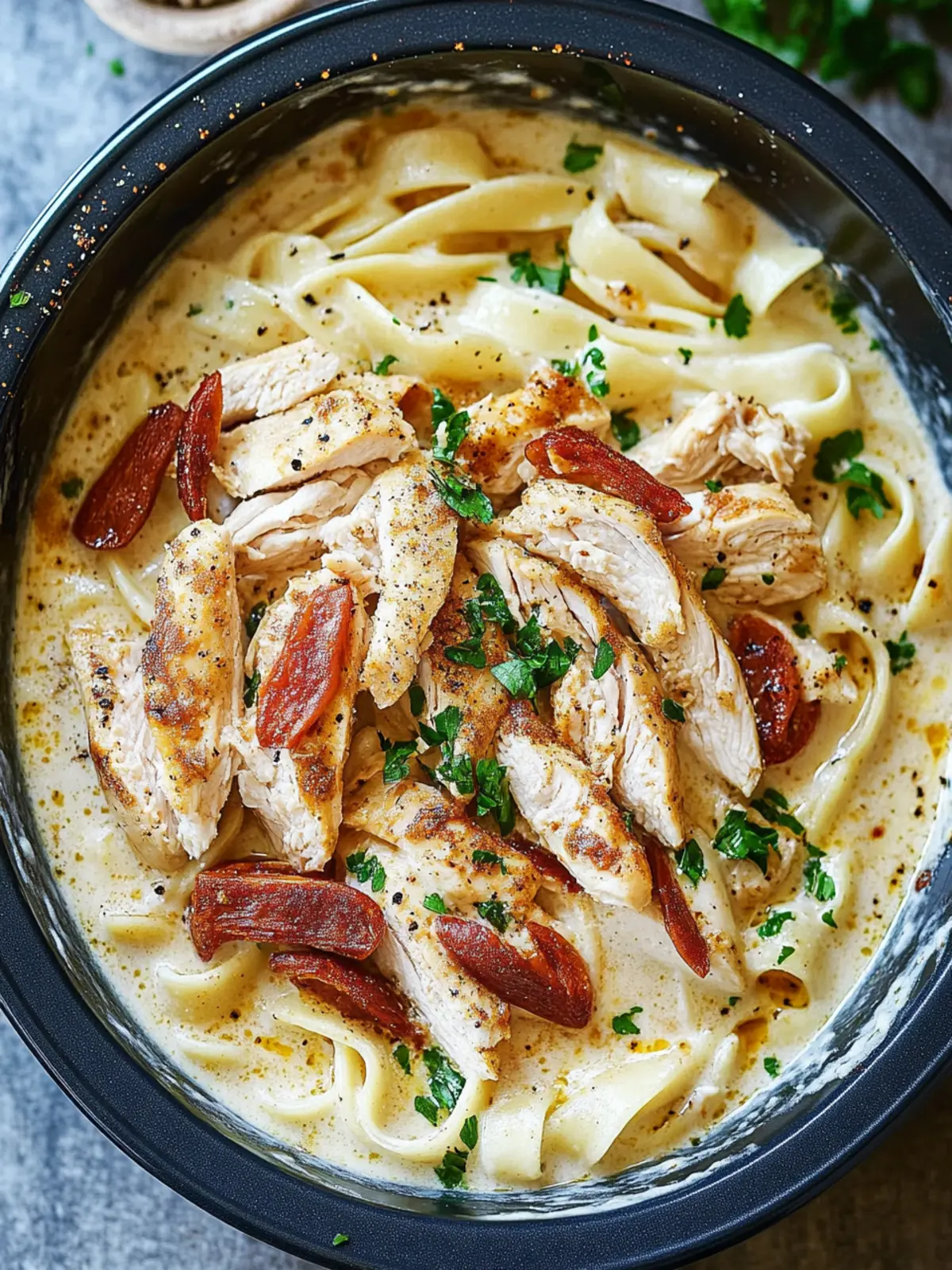 Flavor-Packed Slow Cooker Cajun Chicken Alfredo Recipe 4 Slow Cooker Cajun Chicken Alfredo