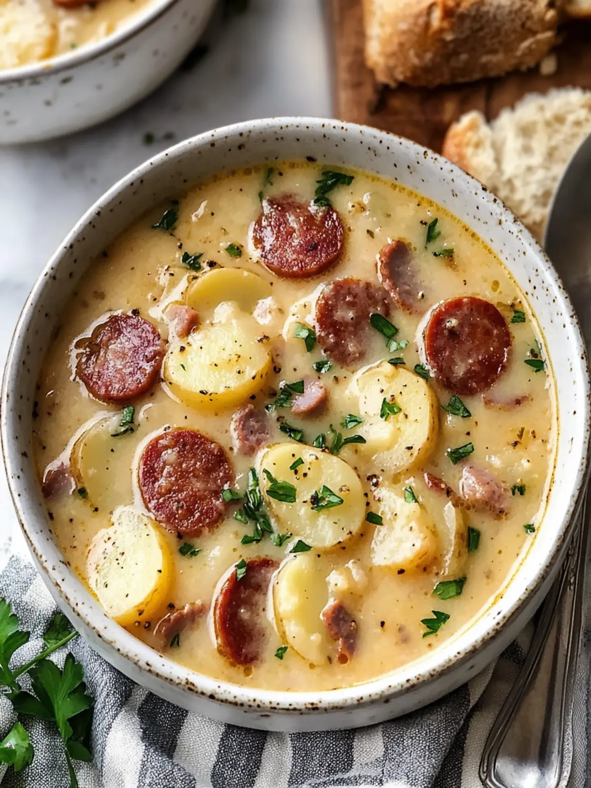 Kielbasa Potato Soup