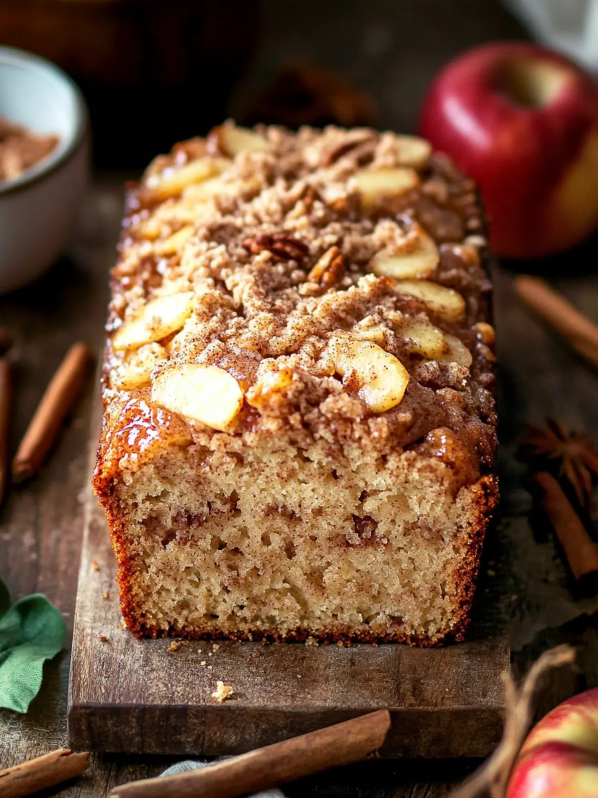 Irresistible Cinnamon Apple Bread: A Cozy Homemade Delight 2 Cinnamon Apple Bread