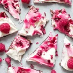 Raspberry Meringue Bark