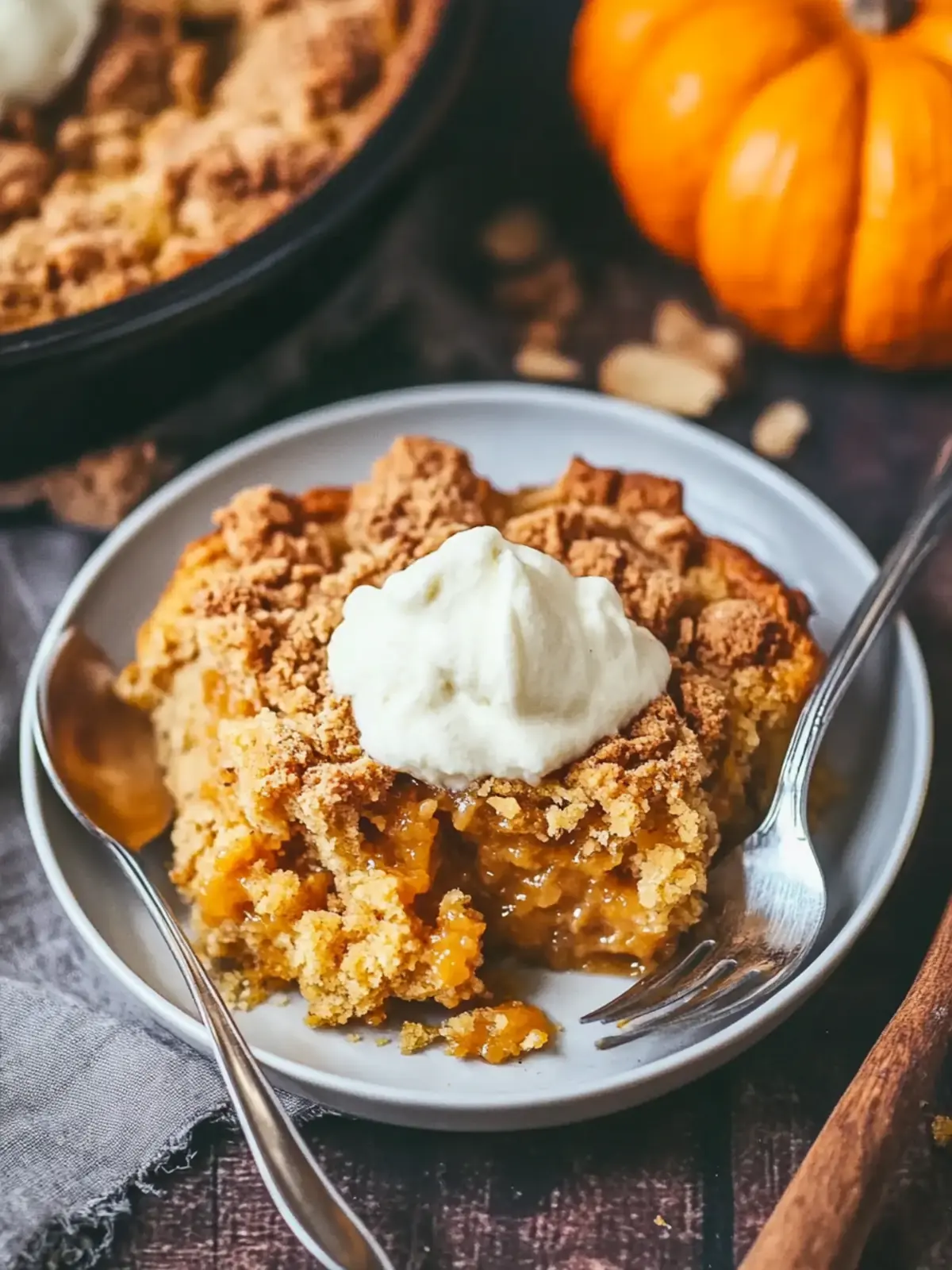 Irresistibly Warm Pumpkin Cobbler to Cozy Up Your Fall 3 Pumpkin Cobbler