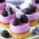 Delightful Mini Blackberry Lavender Cheesecakes to Savor 41 Mini Blackberry Lavender Cheesecakes