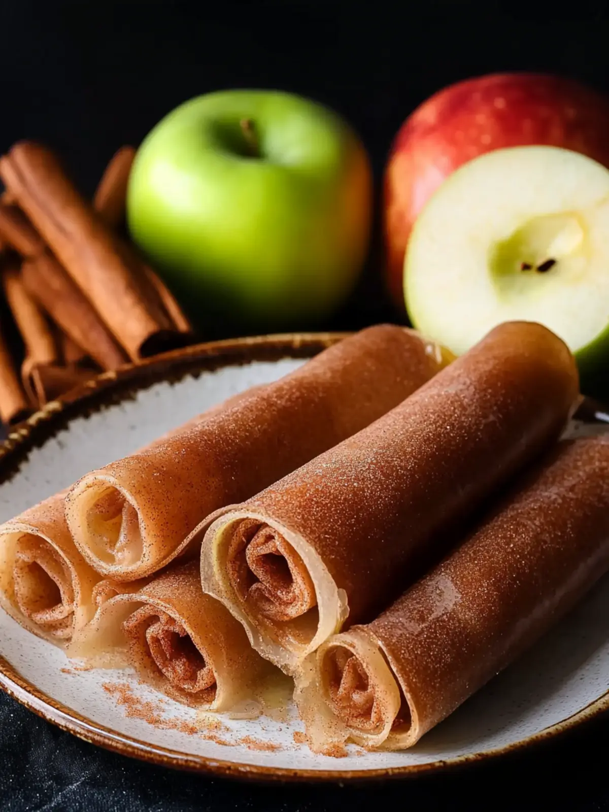 Delicious Apple Cinnamon Fruit Roll-Ups You Can Make Today 3 Apple Cinnamon Fruit Roll-Ups