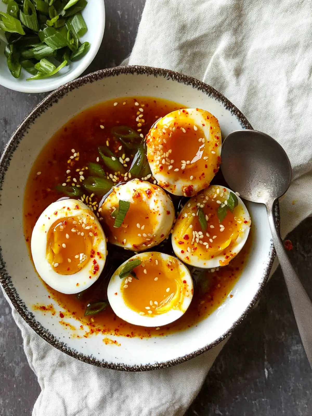 Spicy Gochujang Eggs