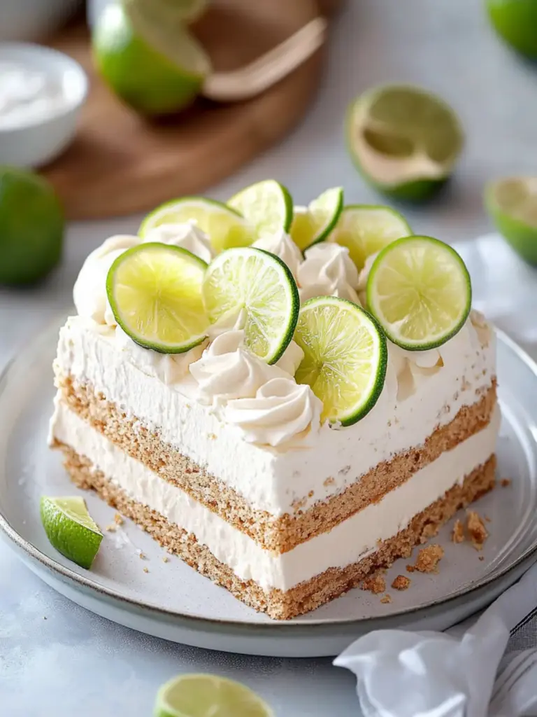 Mexican Lime Icebox Cake