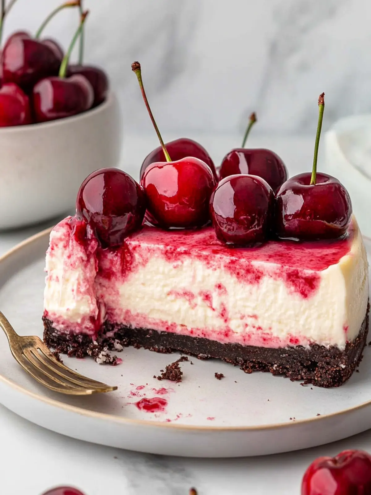 Cherry Cheesecake