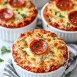 Low Carb Crustless Pizza Bowl