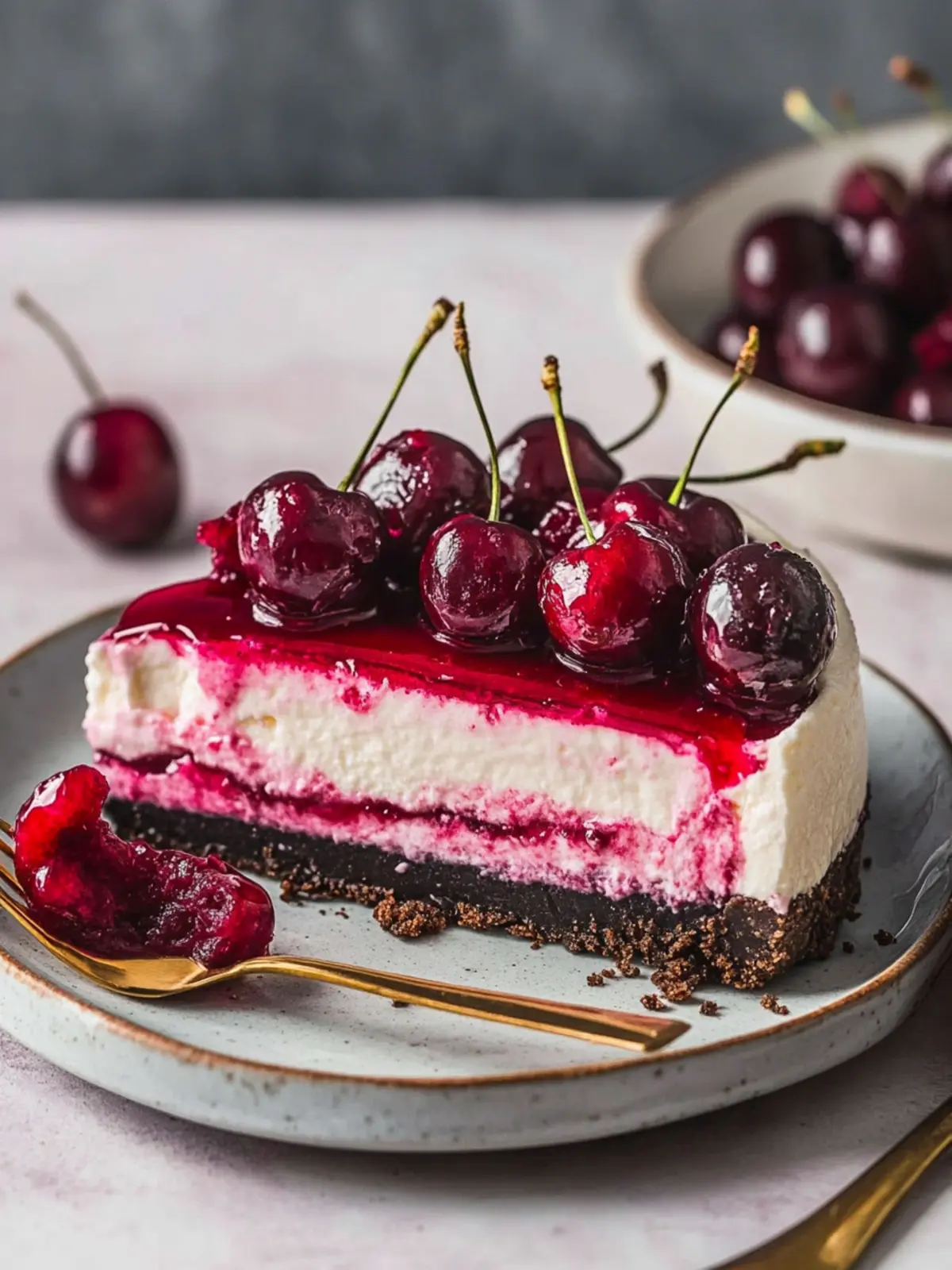 Cherry Cheesecake