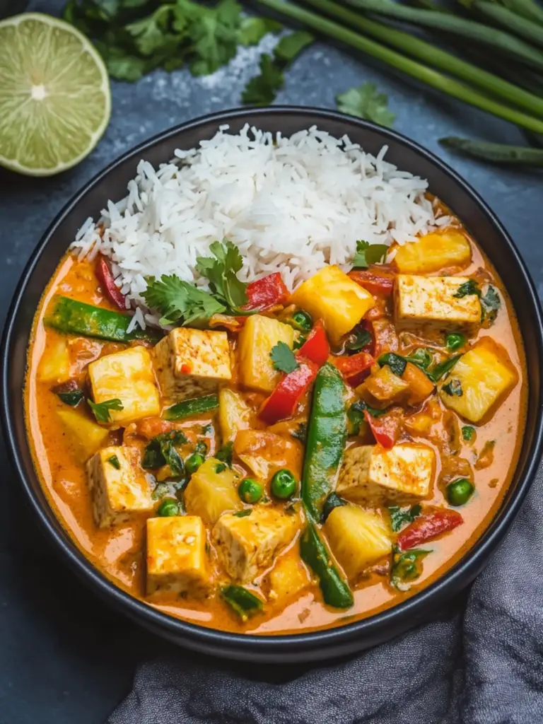 Pineapple Tofu Curry