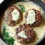 Savory Hamburger Steaks in Creamy Dill Sauce You’ll Love 8 Hamburger Steaks in Creamy Dill Sauce