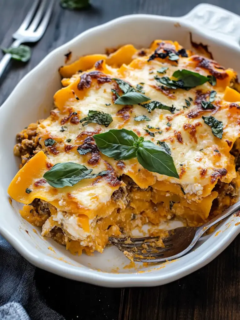 No-Noodle Butternut Squash Lasagna