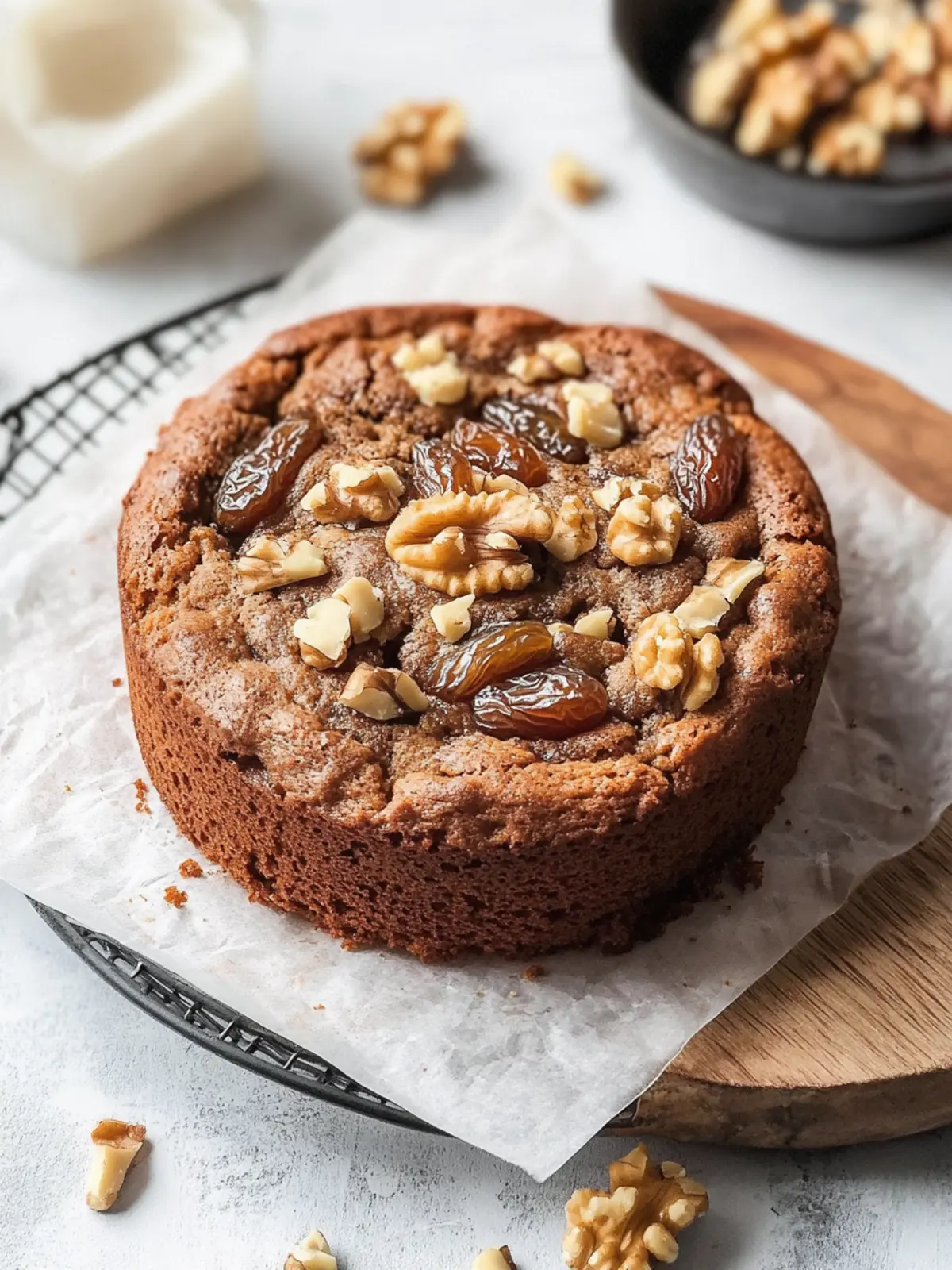 Irresistible Date and Walnut Cake for Cozy Evenings 2 Date and Walnut Cake