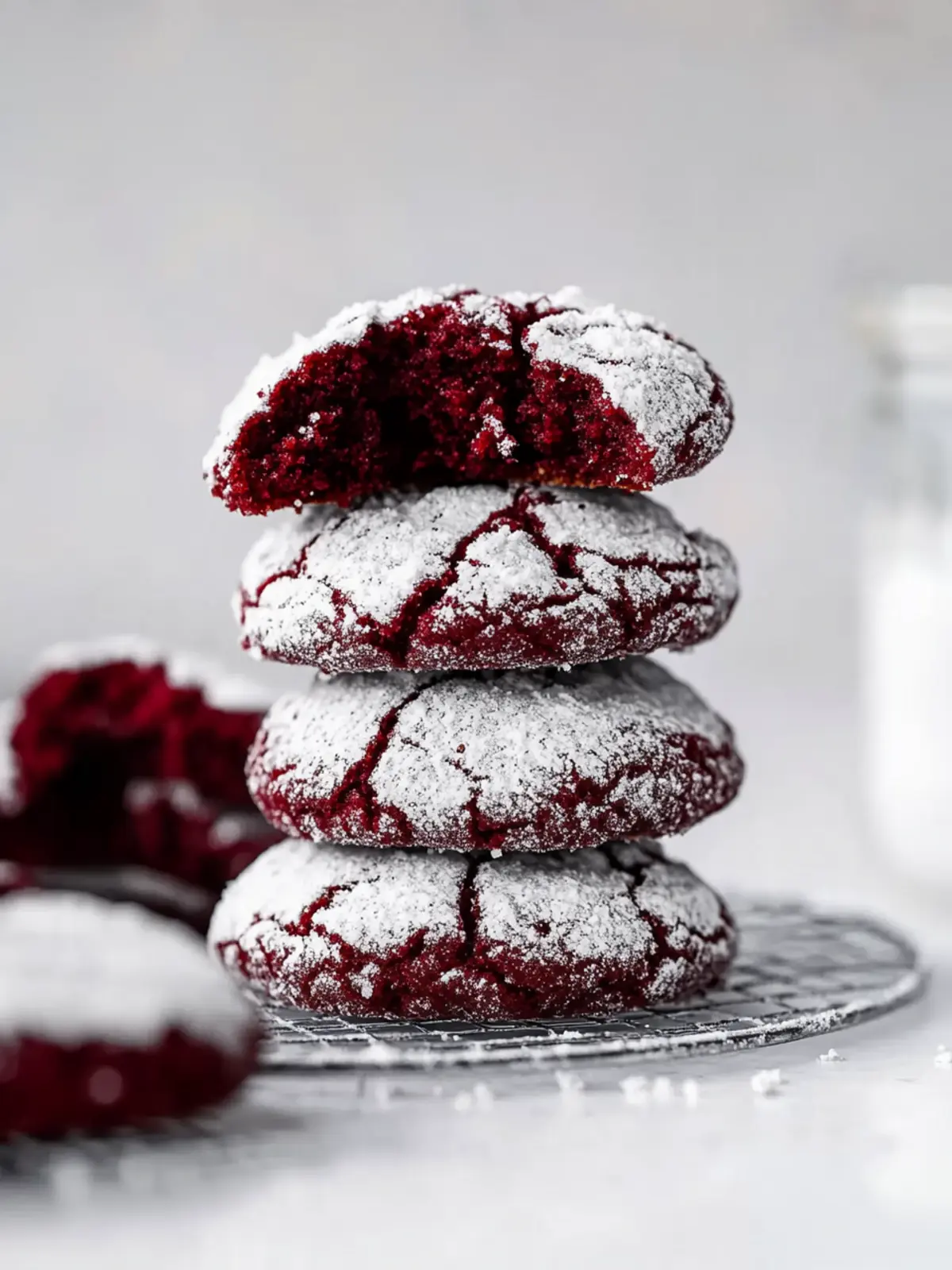 Decadent Red Velvet Crinkle Cookies That Wow Every Time 4 Red Velvet Crinkle Cookies