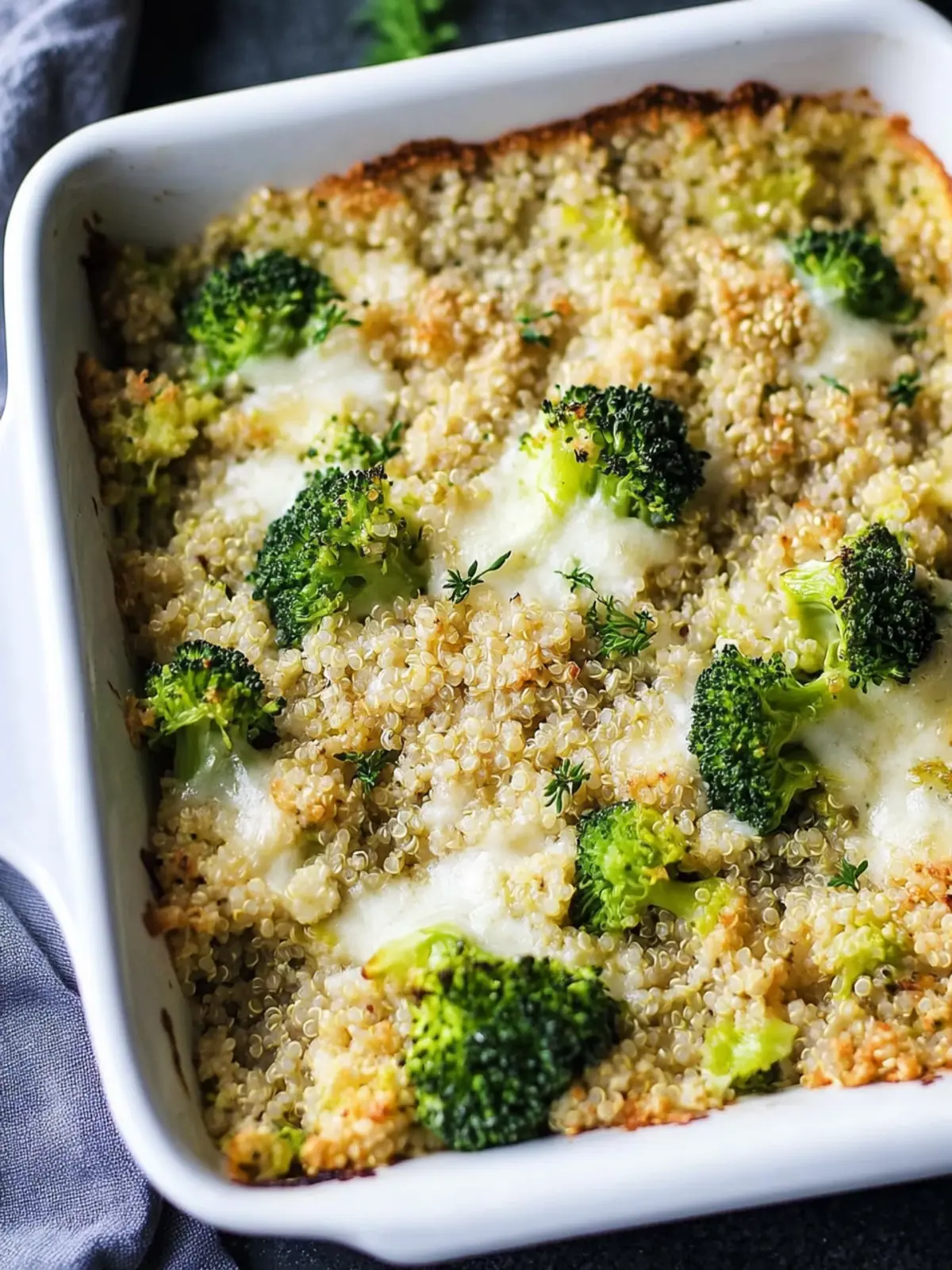 Broccoli Quinoa Casserole