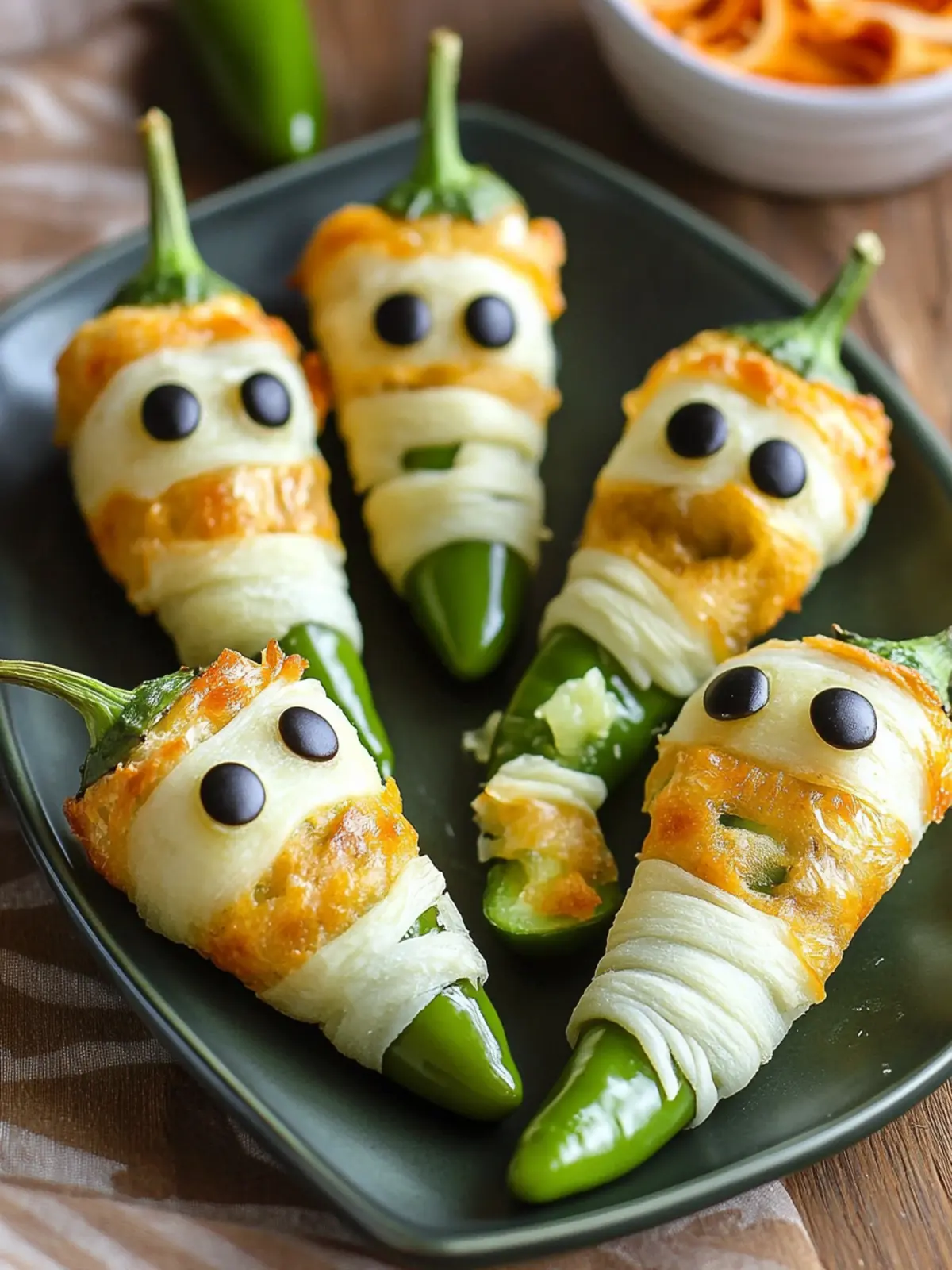 Mummy Jalapeño Poppers That Bring Fun and Flavor to Your Table 2 Mummy Jalapeño Poppers