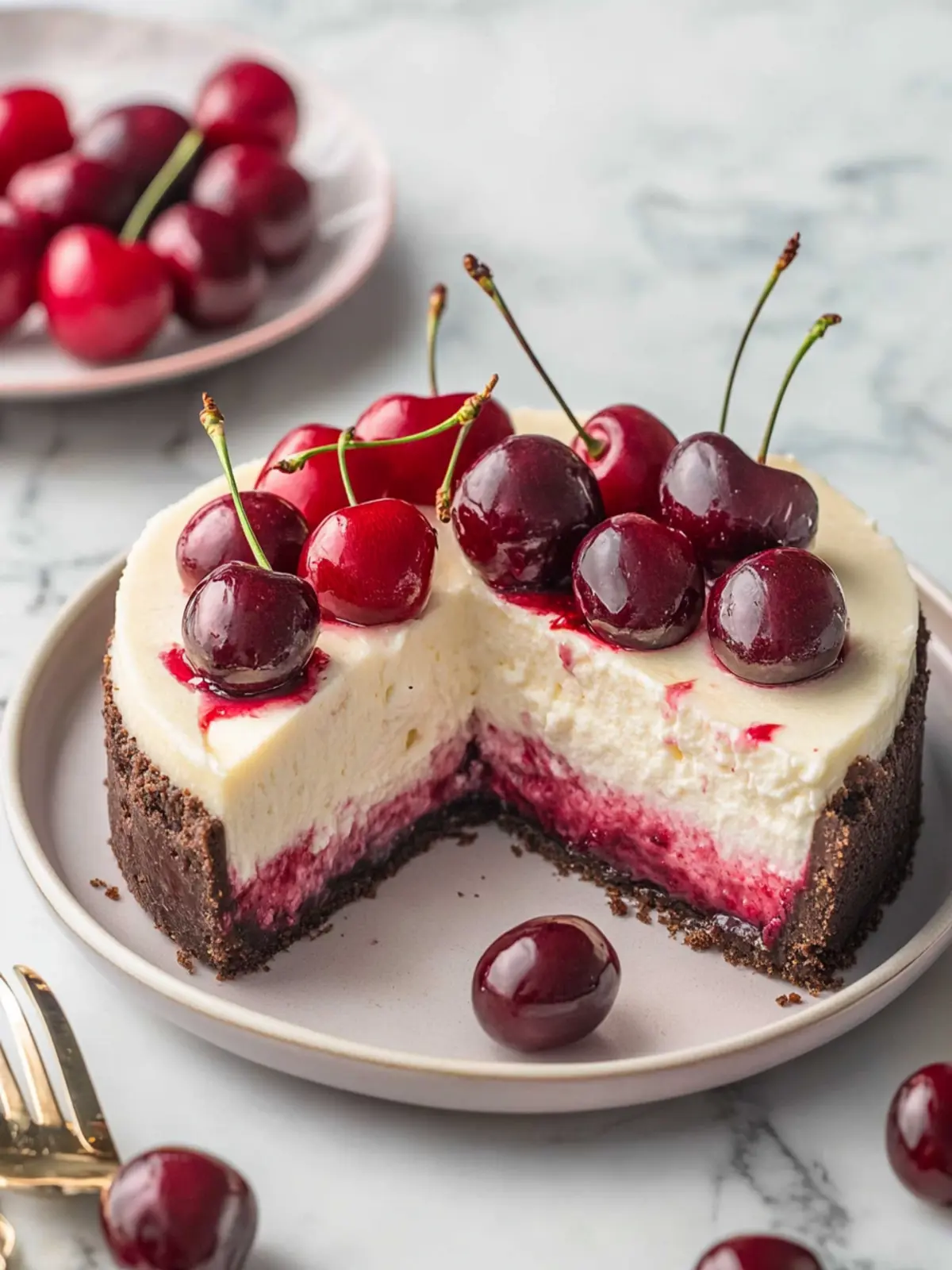 Cherry Cheesecake