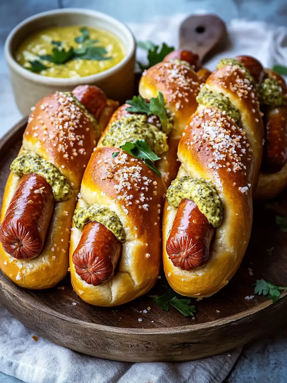 Irresistible Pretzel Dogs for a Fun Family Feast 3 Pretzel Dogs