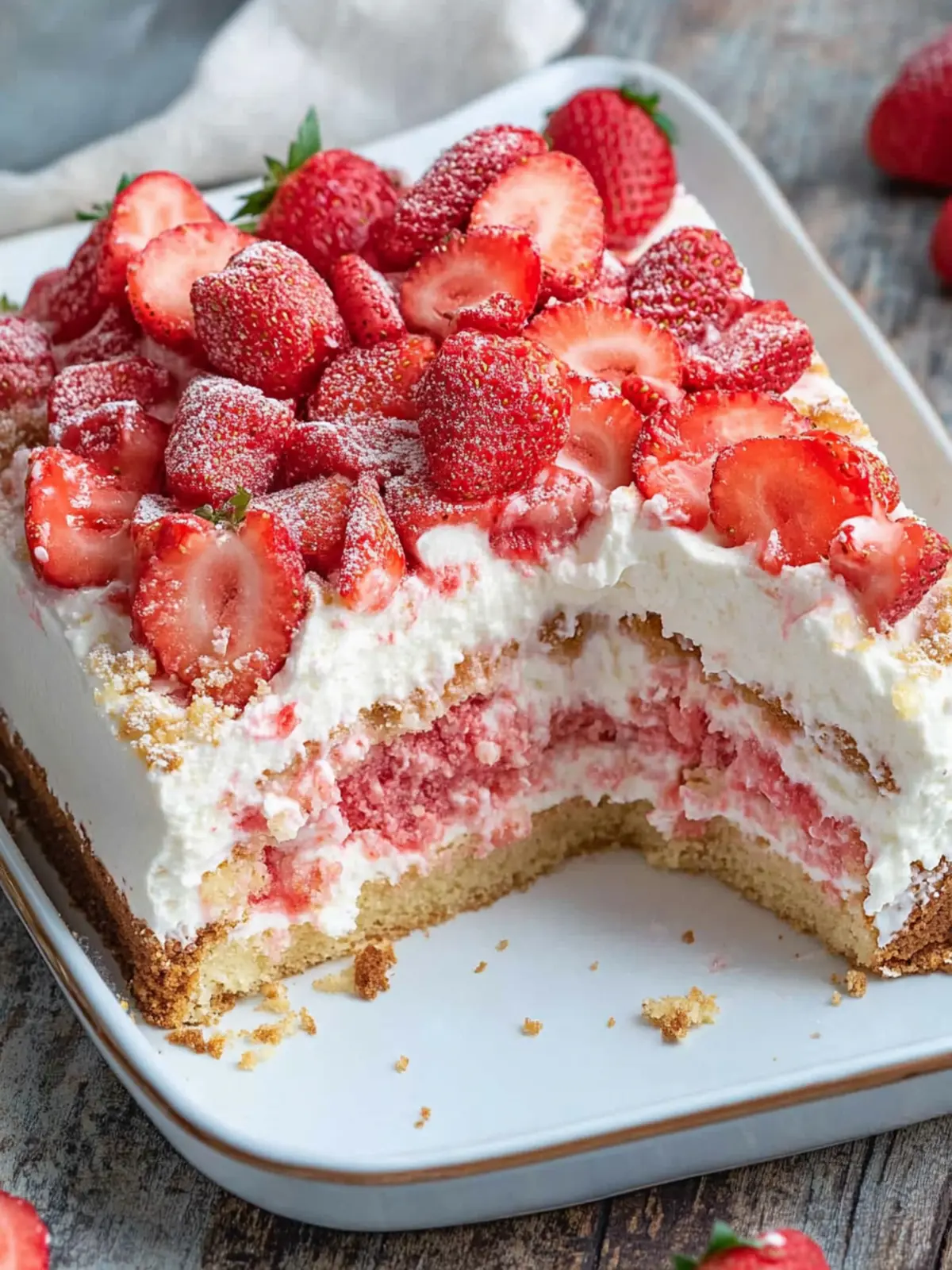 Delicious Strawberry Shortcake Tres Leches Cake to Savor 4 Strawberry Shortcake Tres Leches Cake