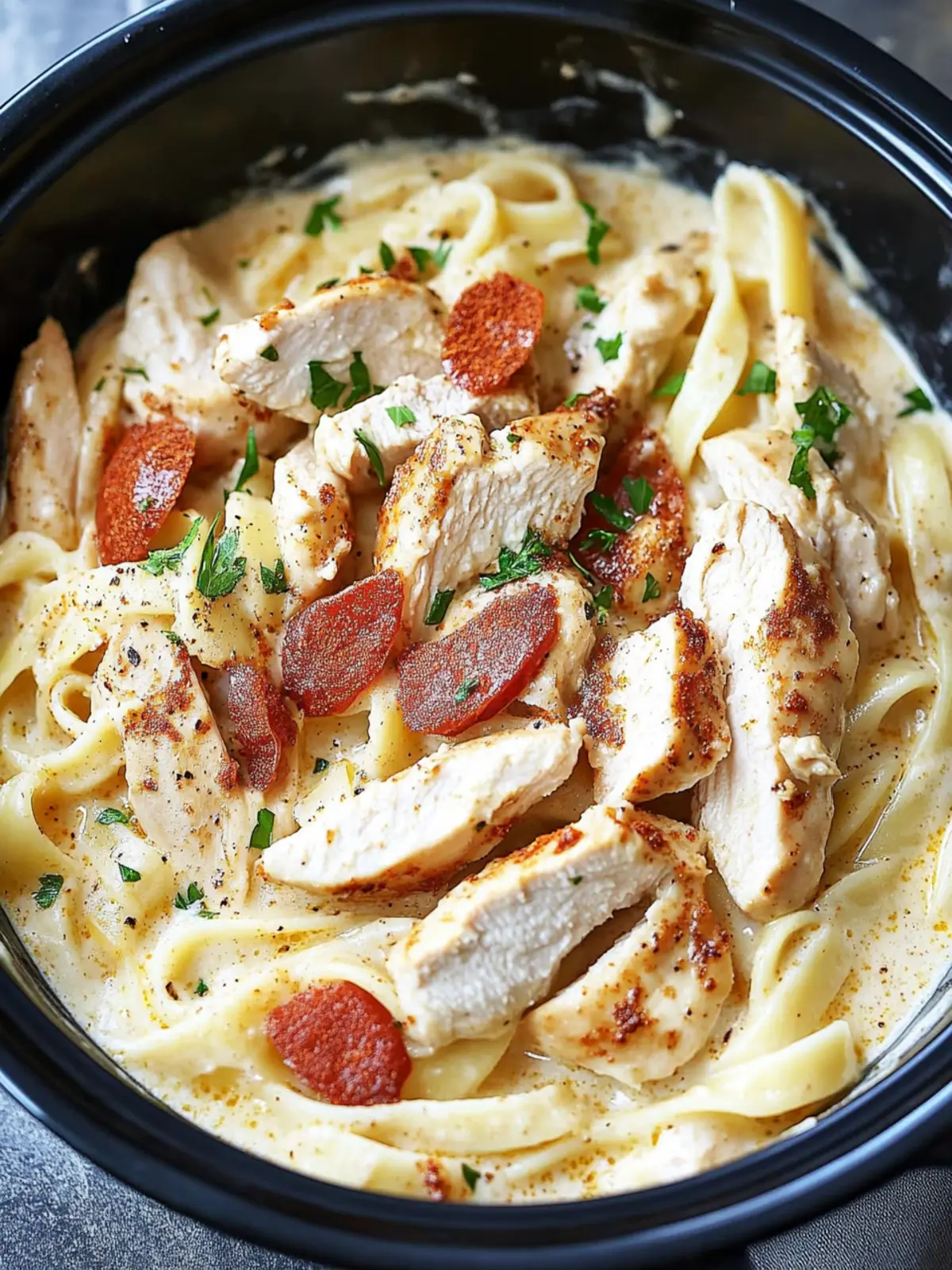 Flavor-Packed Slow Cooker Cajun Chicken Alfredo Recipe 3 Slow Cooker Cajun Chicken Alfredo