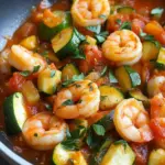 Quick Shrimp and Zucchini in Garlic Tomato Sauce Bliss 6 Shrimp and Zucchini In Garlic Tomato Sauce